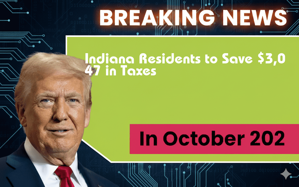 Indiana Residents Set to Save $3,047 in Taxes by 2026 Thanks to New Legislation