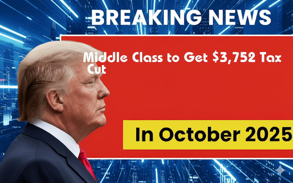 Middle Class Set to Benefit from Nationwide $3,752 Tax Cut Under New Legislation