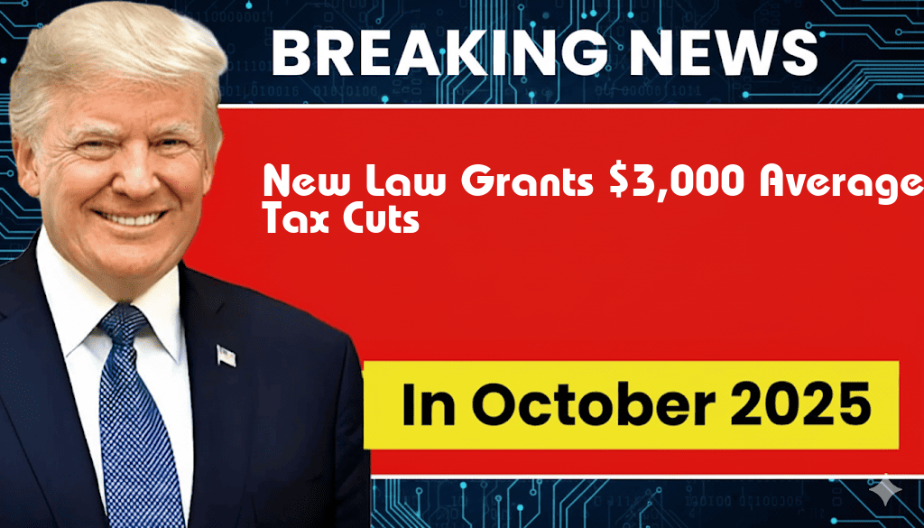 New Law Delivers Over $3,000 in Average Tax Cuts Across All 50 States