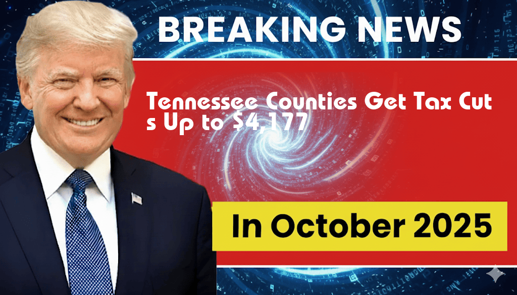 Tennessee Counties to Receive Tax Cuts of $4,143 and $4,177 Under New Legislation