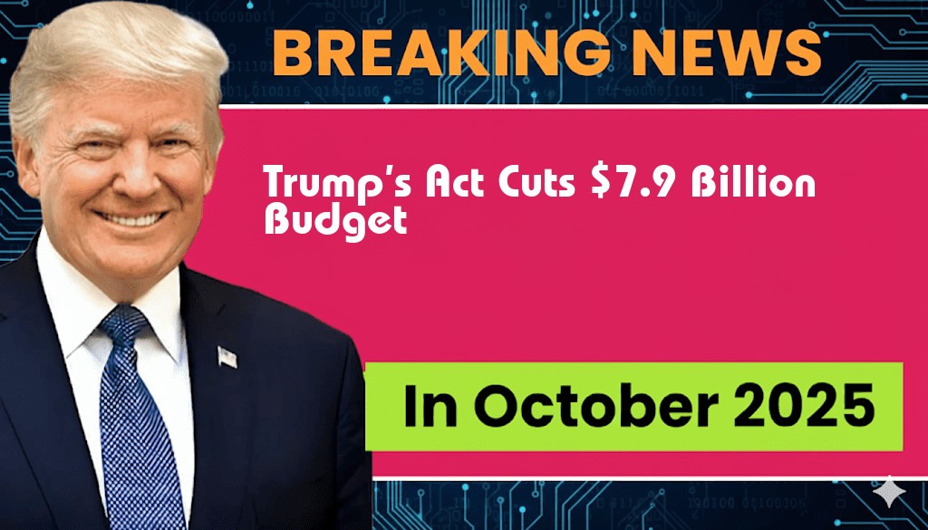 Trump’s Rescissions Act Cuts $7.9 Billion from Budget